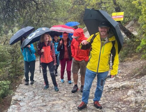 Wandern statt klettern in Finale Ligure